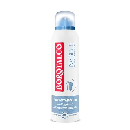 Deodorant Spray Antiperspirant Invisible Fresh, 150 ml, Borotalco — preț și oferte