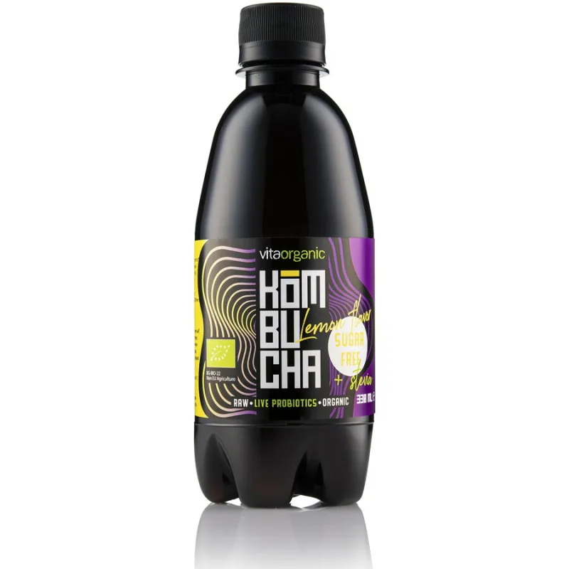 Kombucha cu Lamaie Indulcita cu Stevie Ecologica/Bio 330ml VITA ORGANIC — preț și oferte