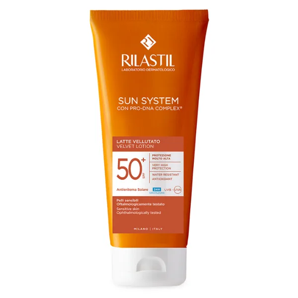 Rilastil Sun System Lotiune Catifelata SPF50, Istituto Ganassini | 200 ml — preț și oferte