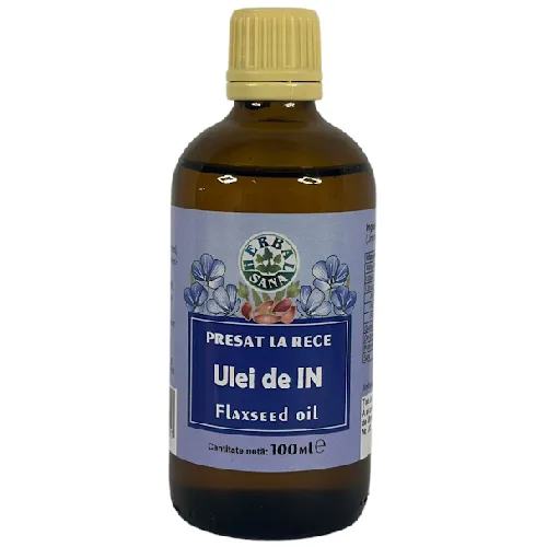 Ulei De In Omega 3, 250ml, Herbalsana — preț și oferte