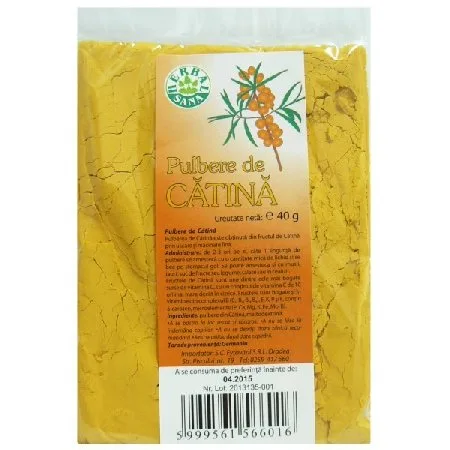Pulbere de Catina 40gr HerbalSana — preț și oferte