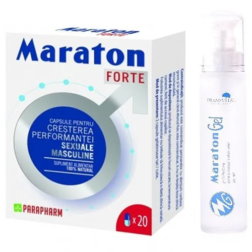 Pachet Maraton Forte 20cps + Gel Maraton — preț și oferte