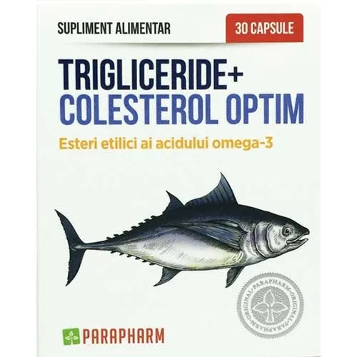 Trigliceride + Colesterol Optim 30cps Quantum — preț și oferte