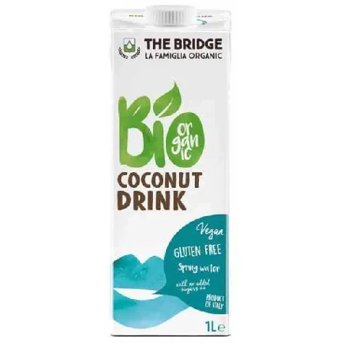 Lapte (BIO) din Nuca de Cocos 1L, The Bridge — preț și oferte