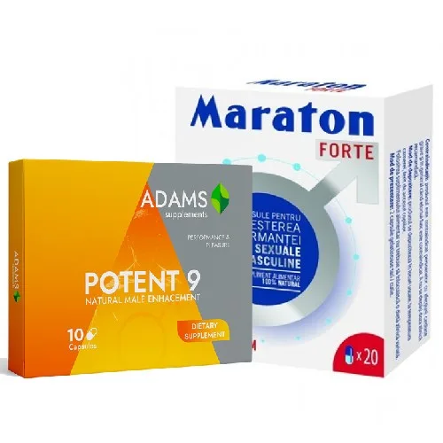 Pachet Maraton 20cps + Potent9 — preț și oferte