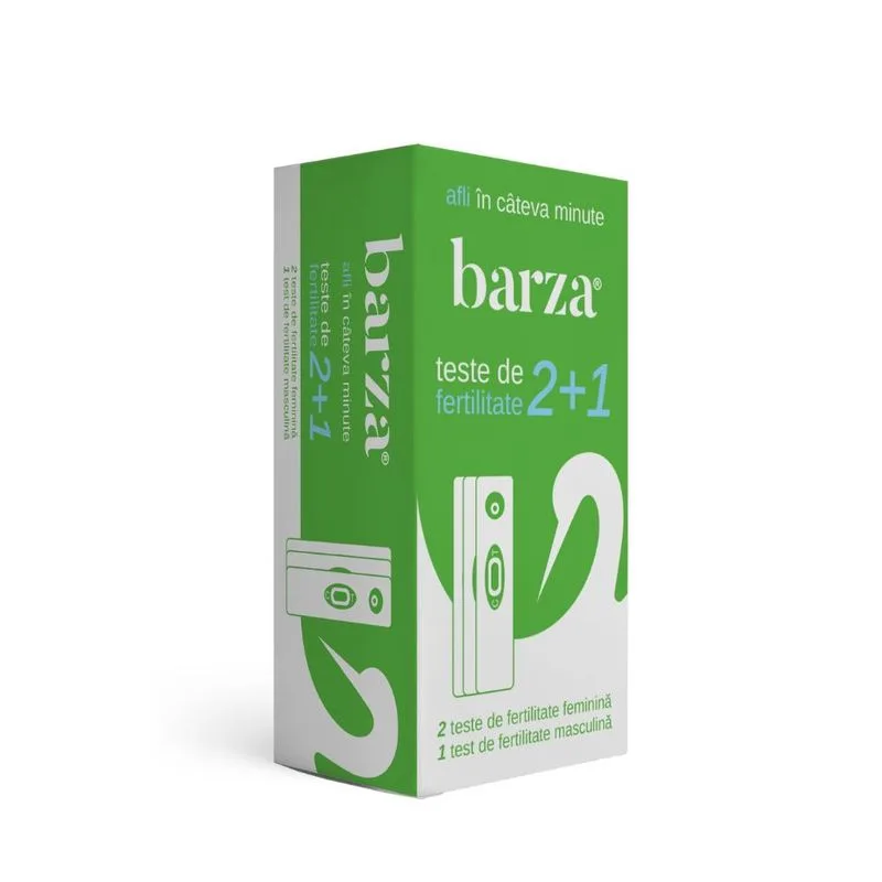 Teste de fertilitate pentru cuplu 2+1 Barza, Biotech | 1 buc — preț și oferte
