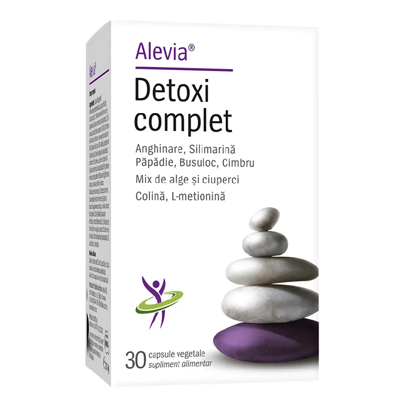 Detoxi Complet, 30 comprimate, Alevia — preț și oferte
