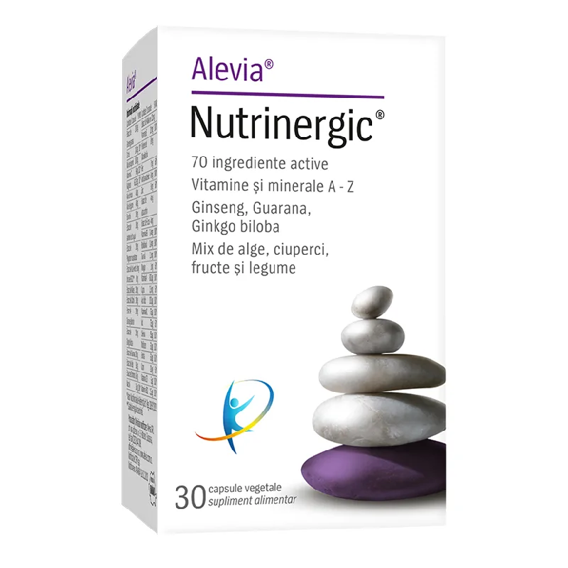 Nutrinergic, 30 comprimate, Alevia — preț și oferte