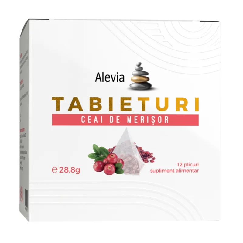 Alevia Tabieturi Ceai de Merisor, 12 plicuri — preț și oferte