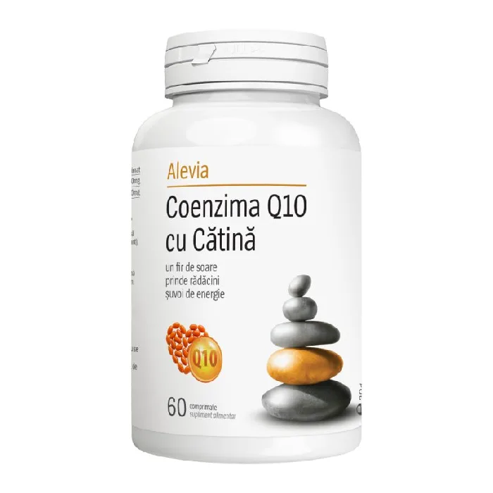 Coenzima Q10 cu catina, 60 comprimate, Alevia — preț și oferte