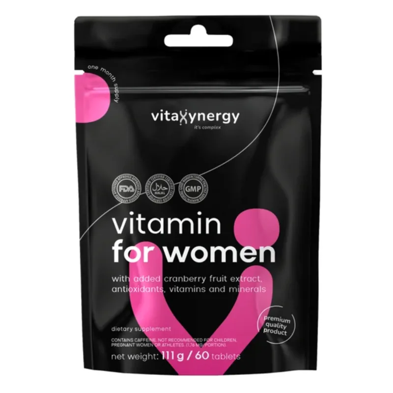 Vitamine pentru femei, 60 tablete, Vitaxynergy VITAXYENERGY — preț și oferte