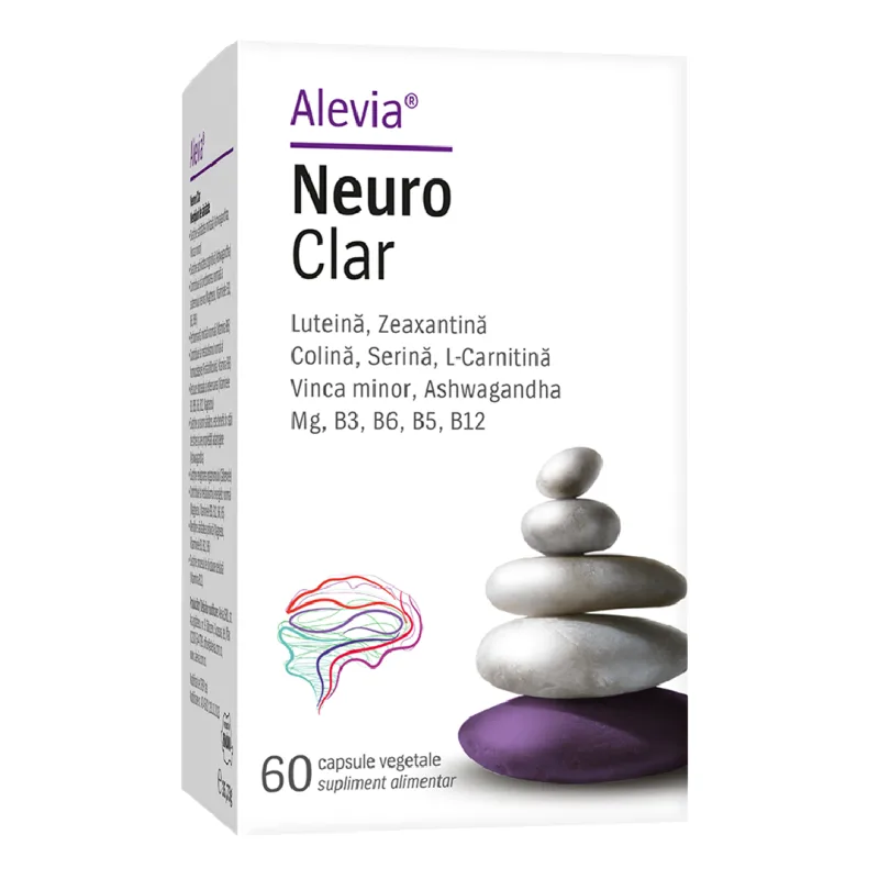 Neuro Clar, 60 capsule, Alevia — preț și oferte