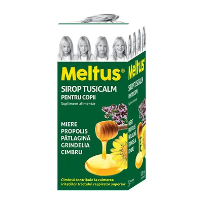 Meltus sirop Tusicalm copii 100ml(Solac Solacium Pharma — preț și oferte