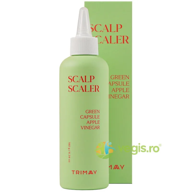 Tratament Exfoliant pentru Scalp pe Baza de Otet de Mere si 11 Extracte Naturale 180ml TRIMAY — preț și oferte