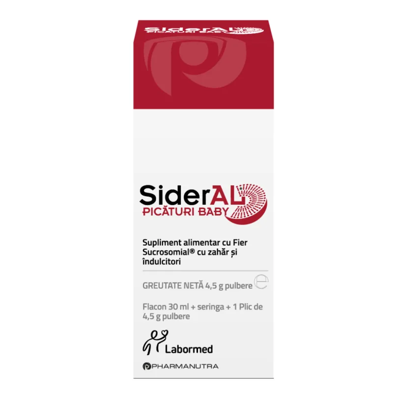 Picaturi Sideral Baby, 30 ml, Labormed LABORMED PHARMA — preț și oferte