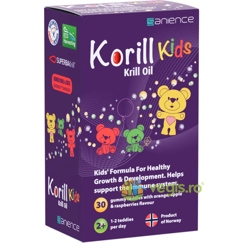 Korill Kids 30 jeleuri SANIENCE — preț și oferte