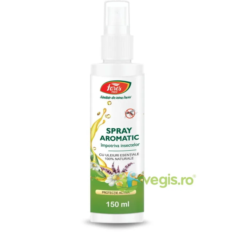 Spray Aromatic Impotriva Insectelor 150ml FARES — preț și oferte