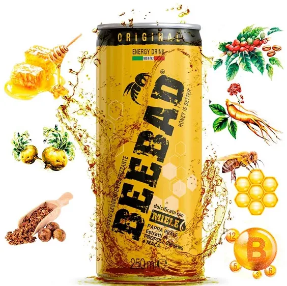 Energizant natural BeeBad, 250ml — preț și oferte