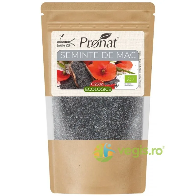 Seminte de Mac Ecologice/Bio 250g PRONAT — preț și oferte