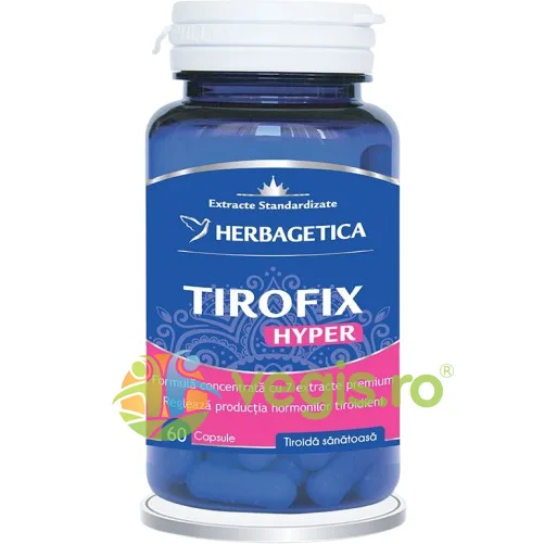 Tirofix Hyper 60cps HERBAGETICA — preț și oferte