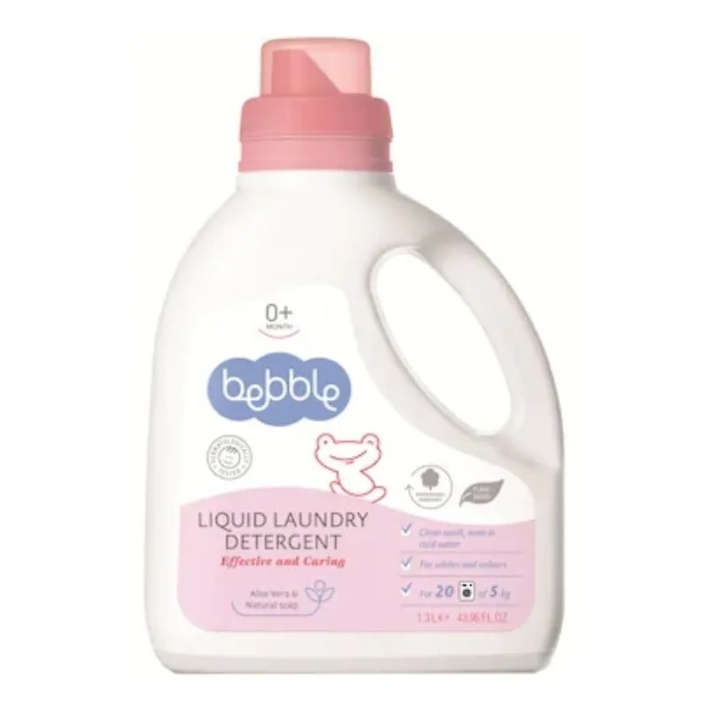 Detergent lichid pentru hainele bebelusului, 1300 ml, Bebble — preț și oferte