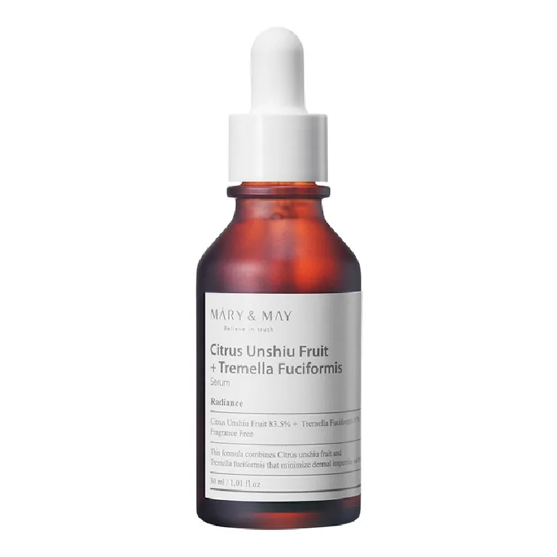Serum cu Citrus Unshiu + Tremella Fuciformis, 30ml, Mary and May — preț și oferte