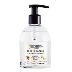 Ulei de masaj tonifiant si drenant, 250 ml, Techir