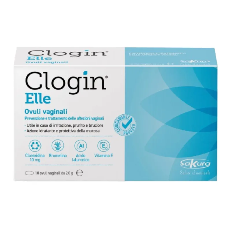 Ovule vaginale Clogin Elle, 10 ovule vaginale, Sakura — preț și oferte