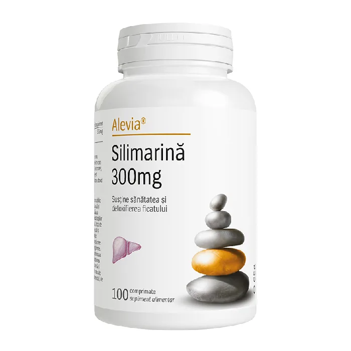 Silimarina, 300 mg, 100 comprimate, Alevia — preț și oferte