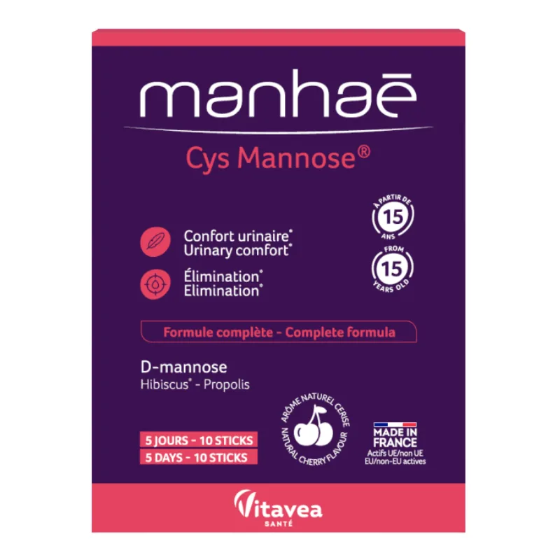 Cys Mannose, 10 Plicuri, Manhae — preț și oferte