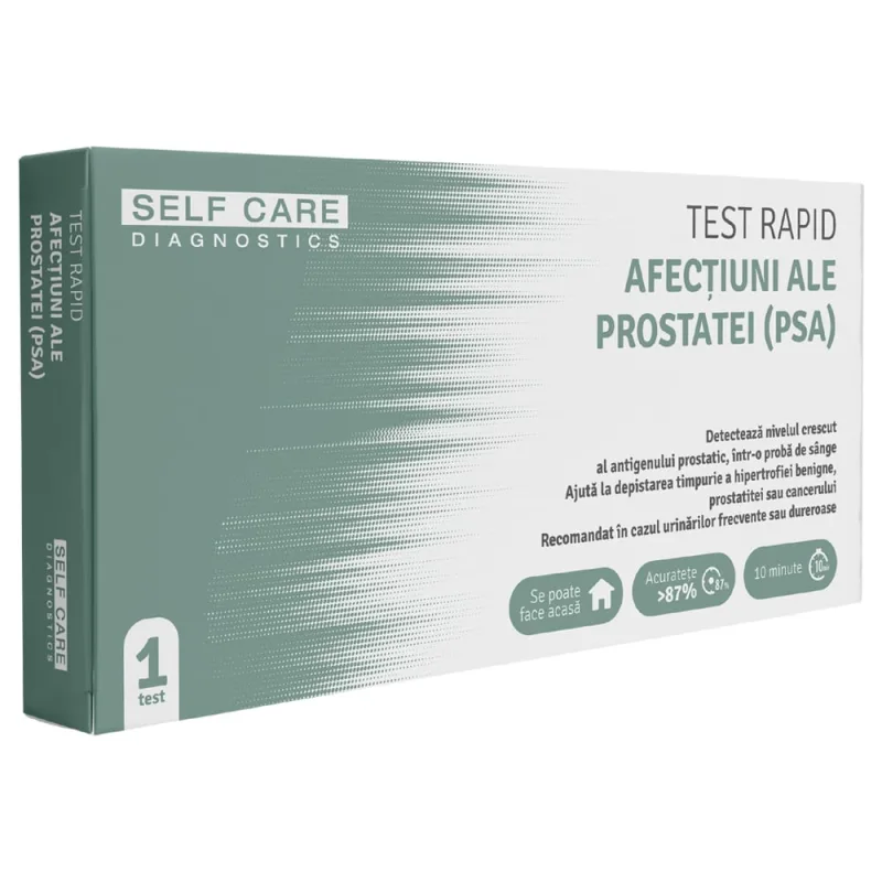 Test rapid afectiuni ale prostatei (PSA), 1 bucata, Self Care — preț și oferte