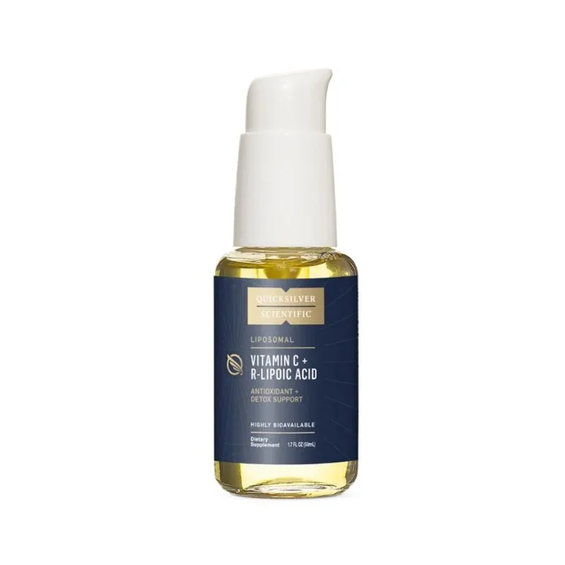 Vitamina C Lipozomala cu acid R-Lipoic, 50 ml, Quicksilver Scientific — preț și oferte