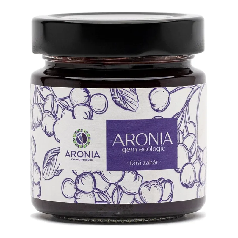 Gem ecologic de aronia, 200 g, Aronia Charlottenburg — preț și oferte