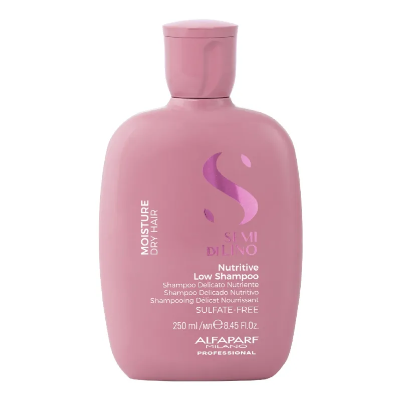 Sampon pentru hidratare fara sulfati Semi di Lino Moisture Nutritive, 250 ml, Alfaparf — preț și oferte
