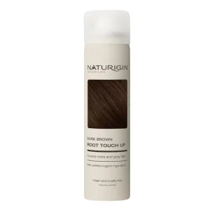Spray acoperire par alb Root Touch Dark Brown, 75 ml, Naturigin