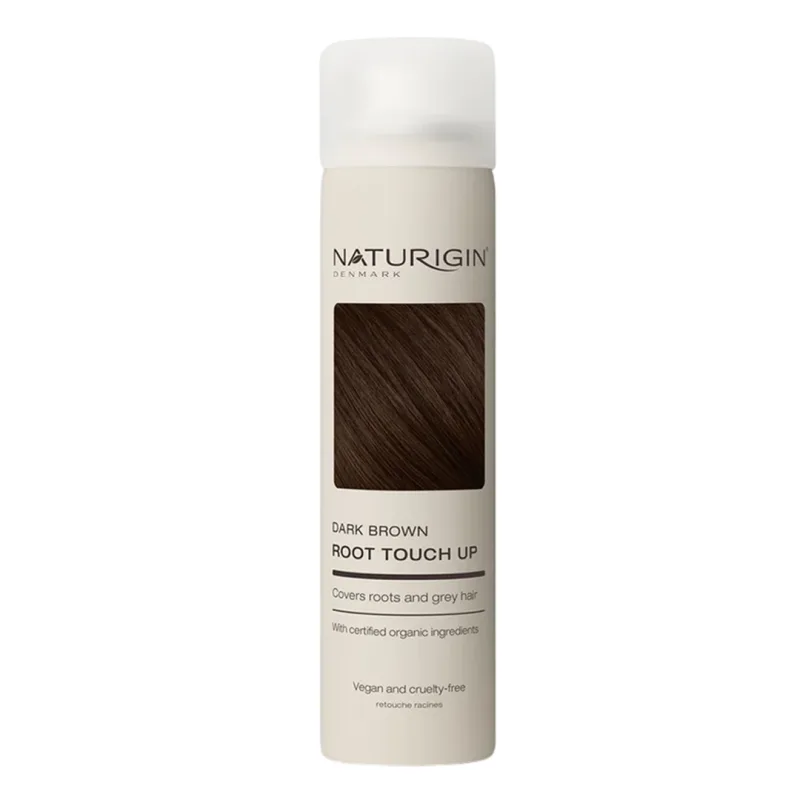 Spray acoperire par alb Root Touch Dark Brown, 75 ml, Naturigin — preț și oferte