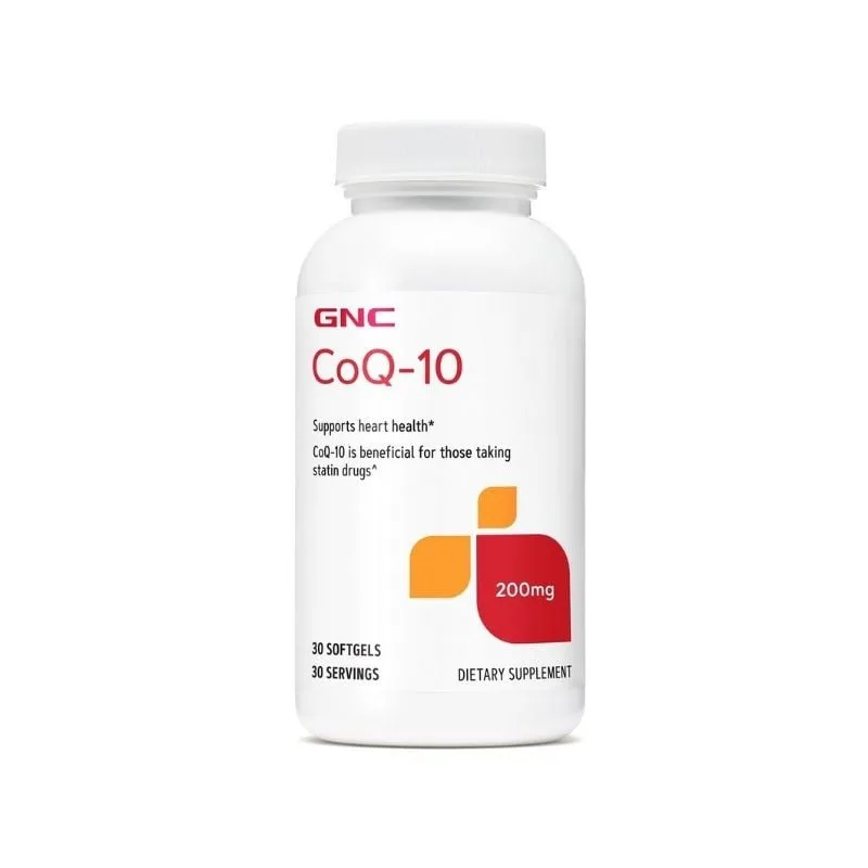 GNC Coenzima Q-10 200 mg, 30 comprimate Softgel — preț și oferte