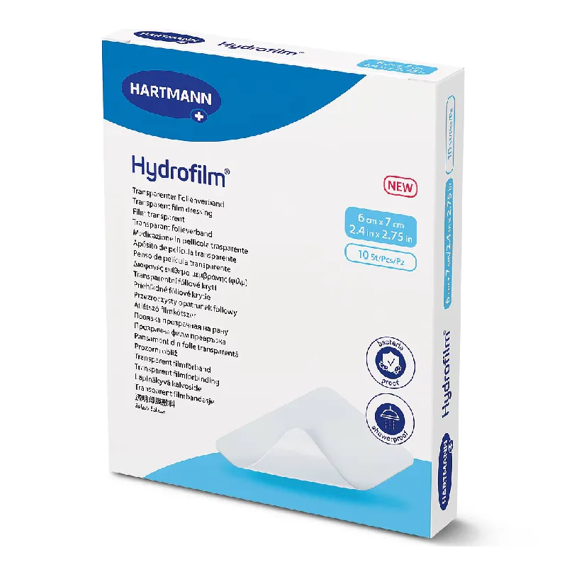 Pansament transparent Hydrofilm, 6*7 cm, 10 bucati, HartMann — preț și oferte