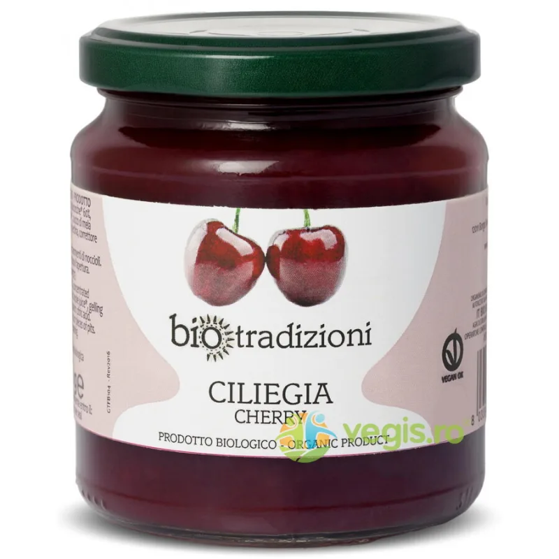 Gem de Cirese fara Zahar Ecologic/Bio 320g BIO TRADIZIONI — preț și oferte