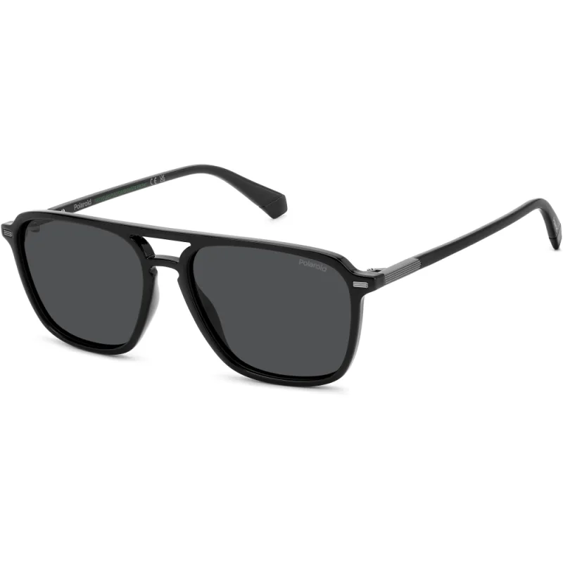 Ochelari de soare barbati PLD 4182/S/X 807/M9 57 Black, Polaroid | 1 buc — preț și oferte