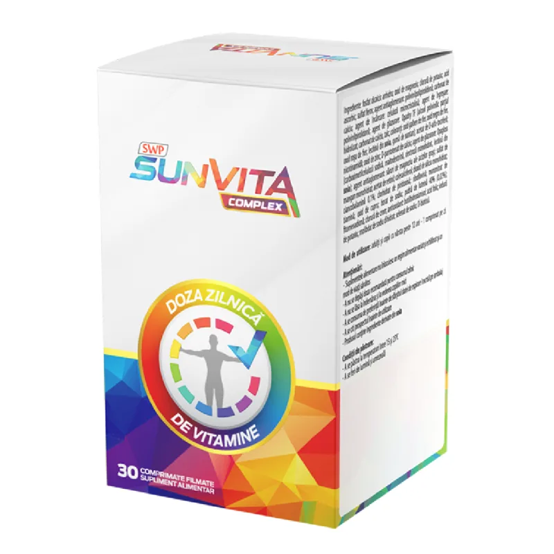 SunVita Complex, 30 comprimate, Sun Wave Pharma — preț și oferte