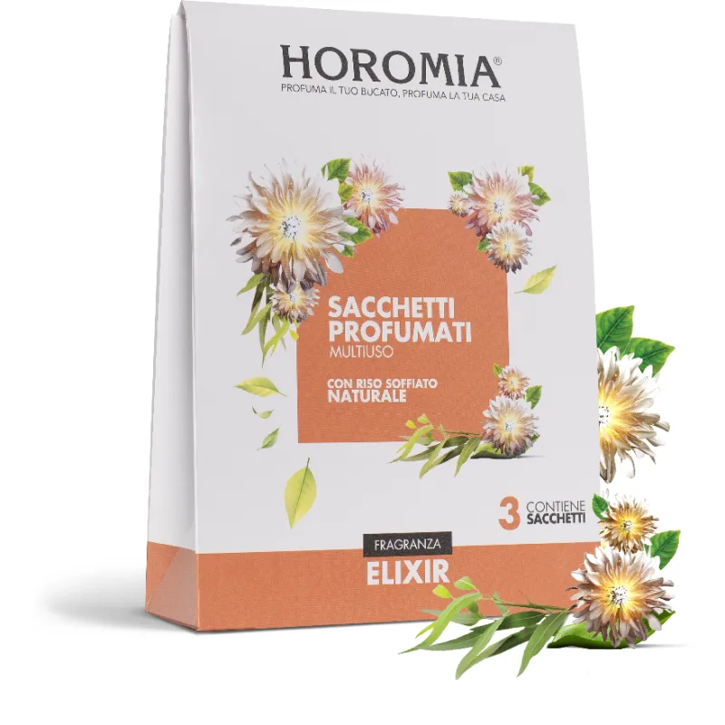Saculeti Parfumati Multifunctionali cu Orez Elixir 3buc HOROMIA — preț și oferte