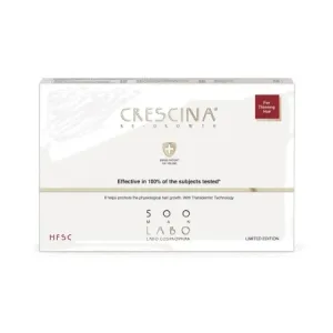 Crescina Transdermic Re-Growth HFSC 500 Man, 5 fiole – Labo