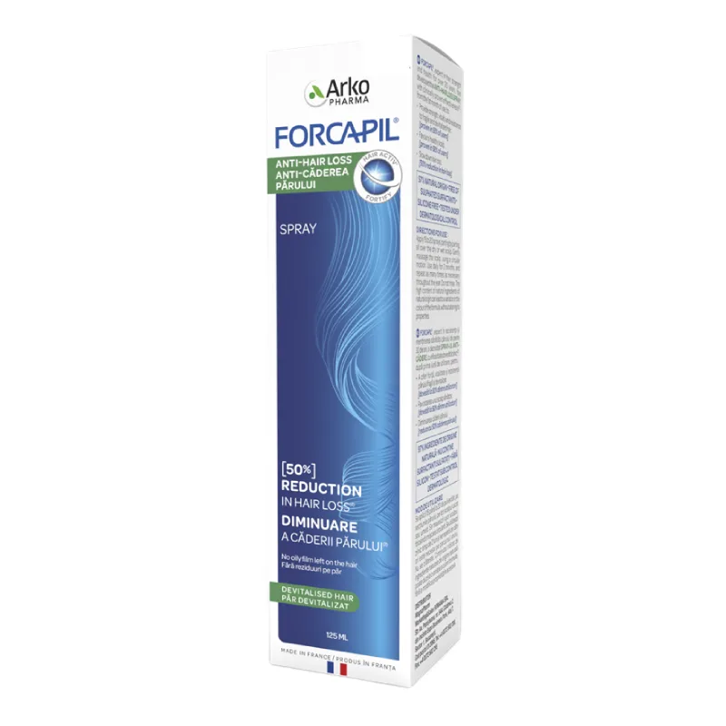 Spray impotriva caderii parului, 125 ml, Forcapil — preț și oferte