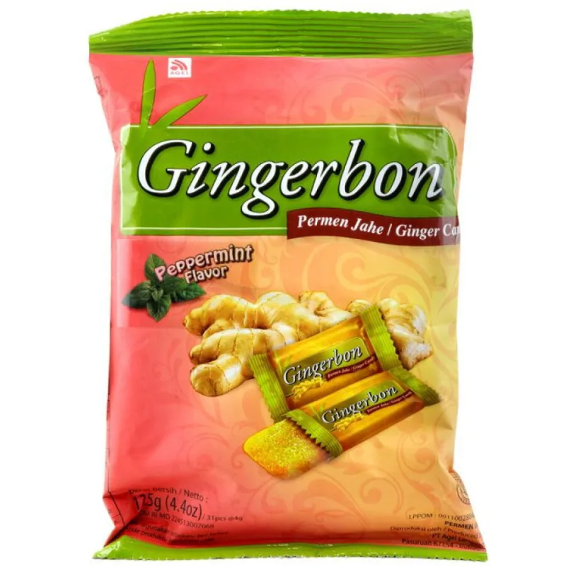 Jeleuri cu Ghimbir si Menta 125g AGEL — preț și oferte