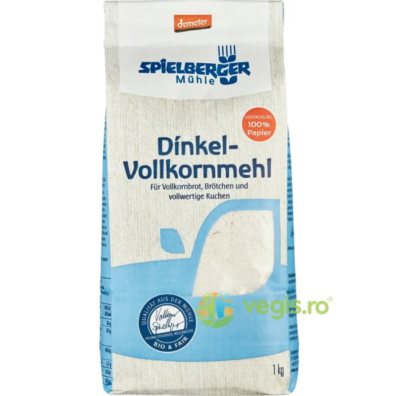 Faina de Spelta Integrala Ecologica/Bio 1kg SPIELBERGER — preț și oferte