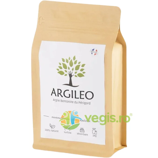 Argila Alba Bentonita pentru Uz Extern 1kg Argileo — preț și oferte
