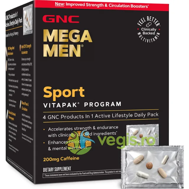 Complex de Multivitamine pentru Barbati Vitapak 30 pachetele GNC — preț și oferte