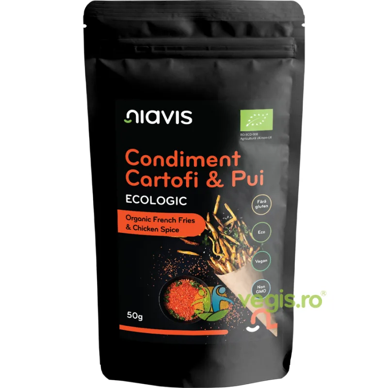 Condiment pentru Cartofi si Pui Ecologic/Bio 50g NIAVIS — preț și oferte