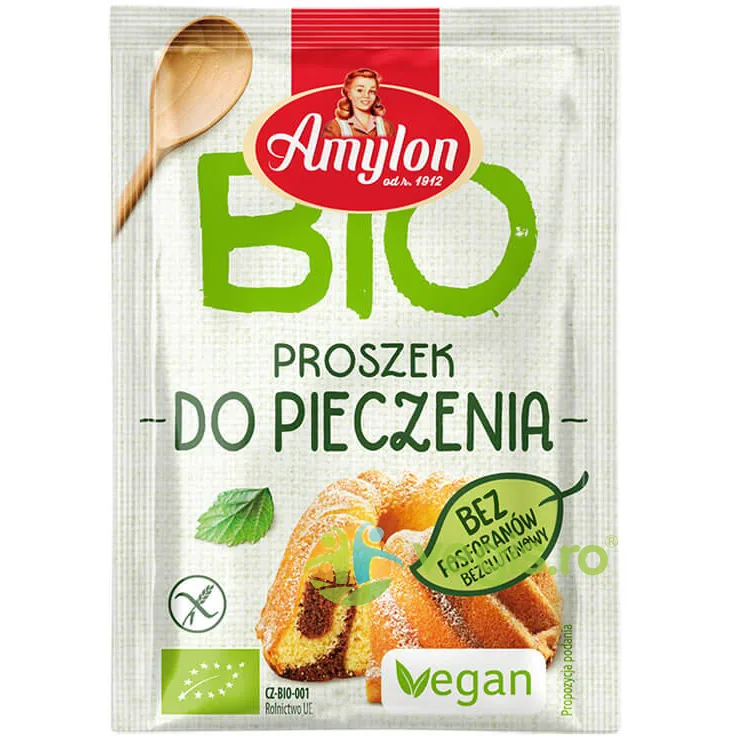 Praf de Copt fara Gluten Ecologic/Bio 12g AMYLON — preț și oferte